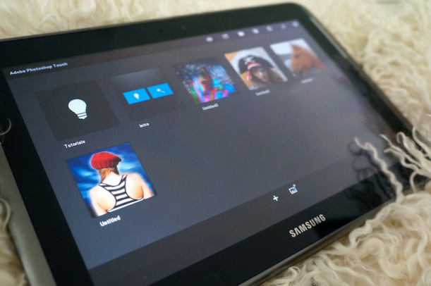 photoshop on samsung galaxy 10.1