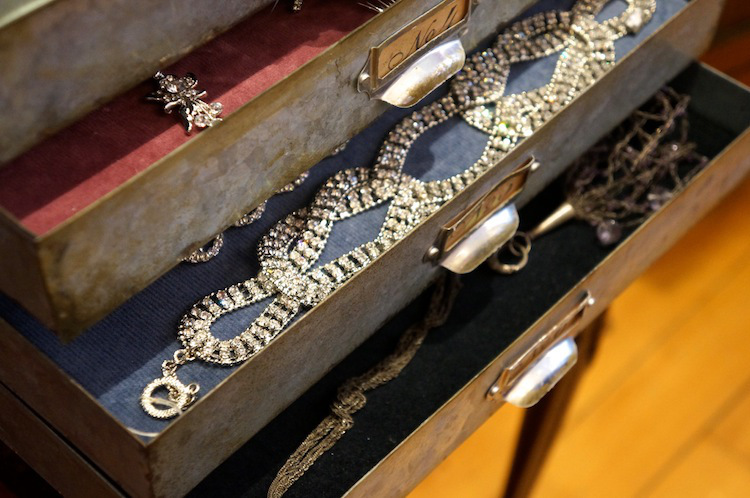 Gatsby beaded crystal bracelet by Margaret Rowe