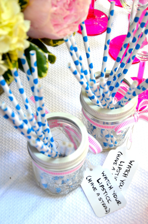 Save your lipstick take a straw