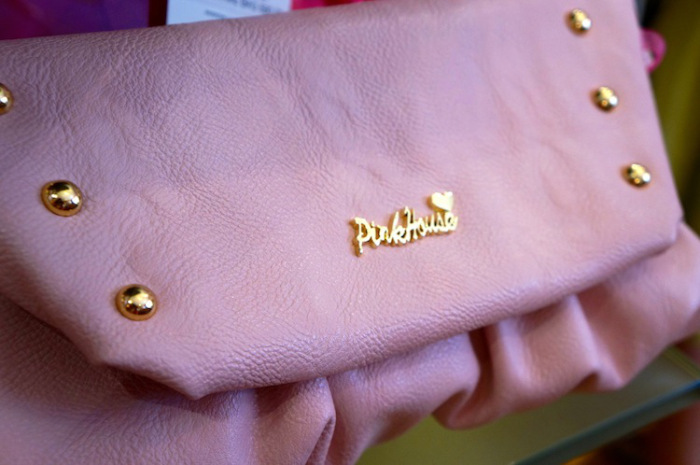 Jeanne Lottie Pink House purse