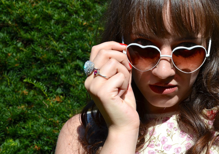 heart shaped glasses 2