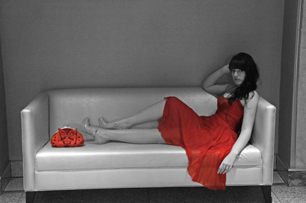 sage red badgley mischka dress 6