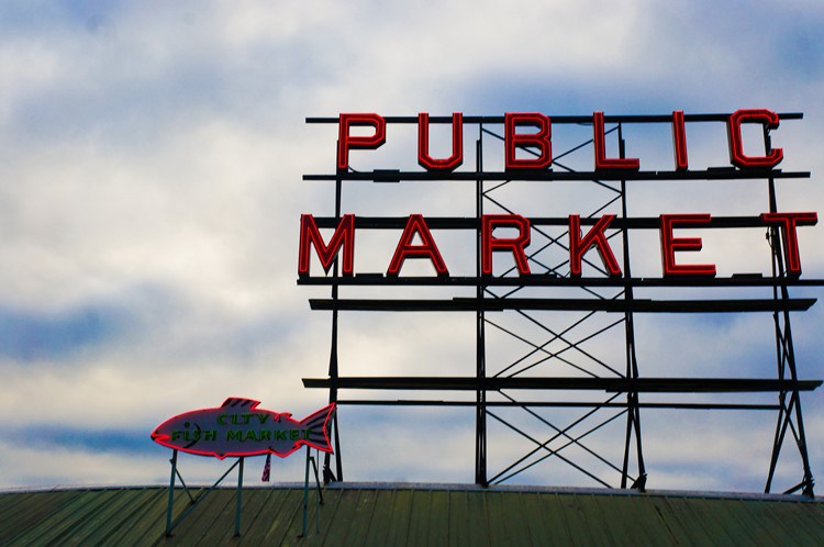 PublicMarketSignSeattle