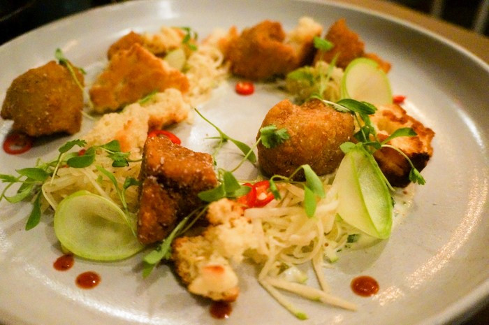 Thoroughbred Food and Drink buttermilk fried seitan