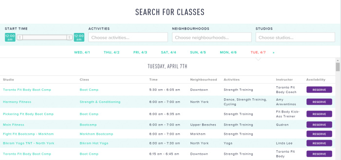 classpass_toronto_review_fitness_2