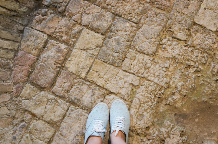 climbing_to_castello_di_arco_italy_6