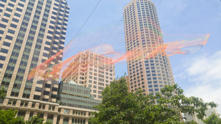 boston_photo_diary_trendy_techie_orange_net_sculpture_installation