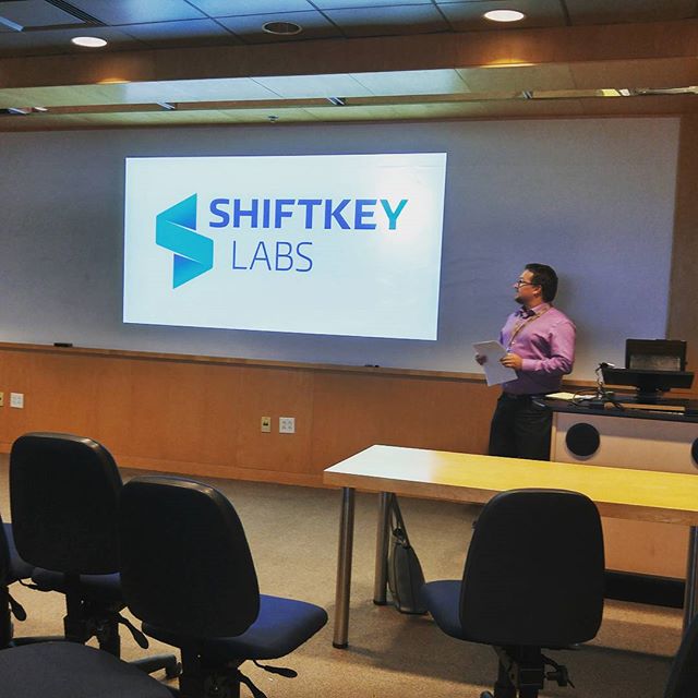 Stumbled upon an entrepreneurship night at @dalfcs tonight! Happy to learn about shiftkey labs. #wearedalcs