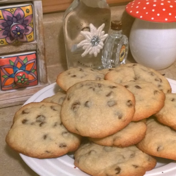 Cookies, freshly baked.