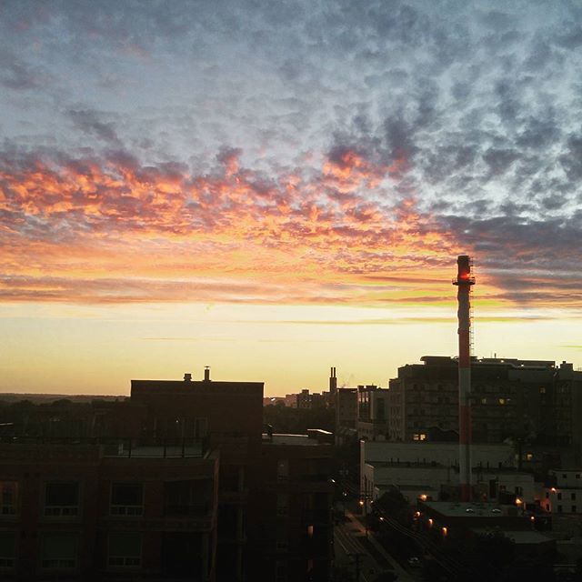 What a beautiful sunset this evening!