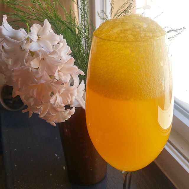 Sunday brunch and summer colours at Lot Six
.
.
#mimosa #brunch #breakfast #lotsix #halifax #lilac #flowers #cocktail